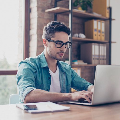 Man On Computer (2)