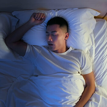 Man Snores At Night